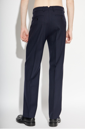 Ami Alexandre Mattiussi Wool trousers with crease