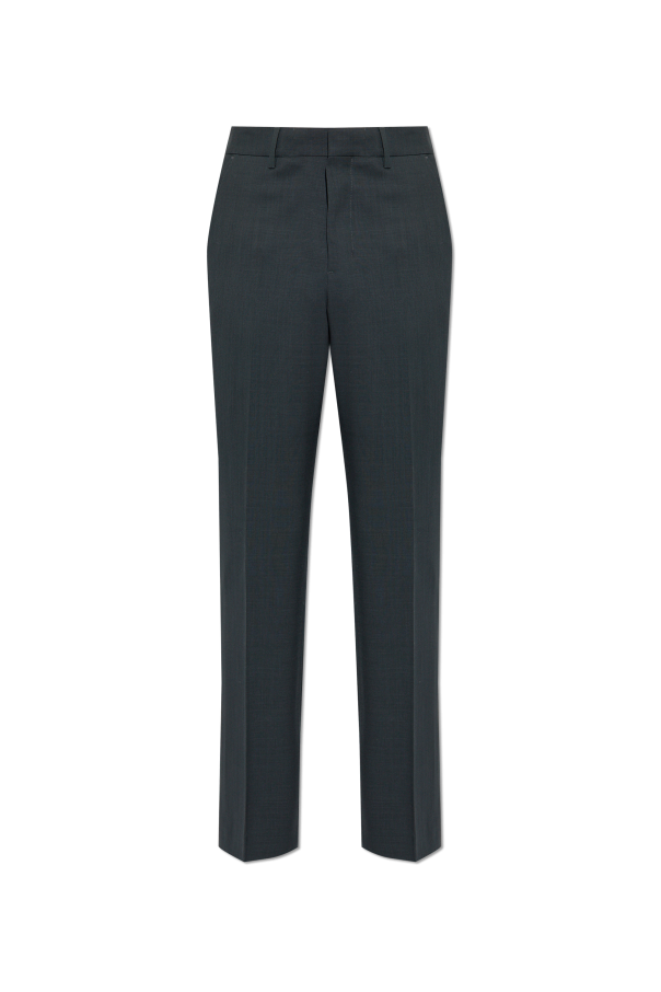 Wool pleated trousers od Ami Alexandre Mattiussi