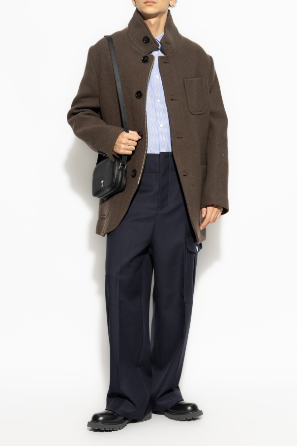 Ami Alexandre Mattiussi Wool Trousers