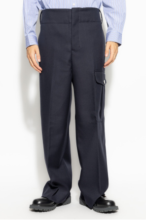 Ami Alexandre Mattiussi Wool Trousers