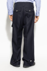 Ami Alexandre Mattiussi NAVY BLUE Wool Pants