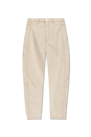 Straight-leg jeans