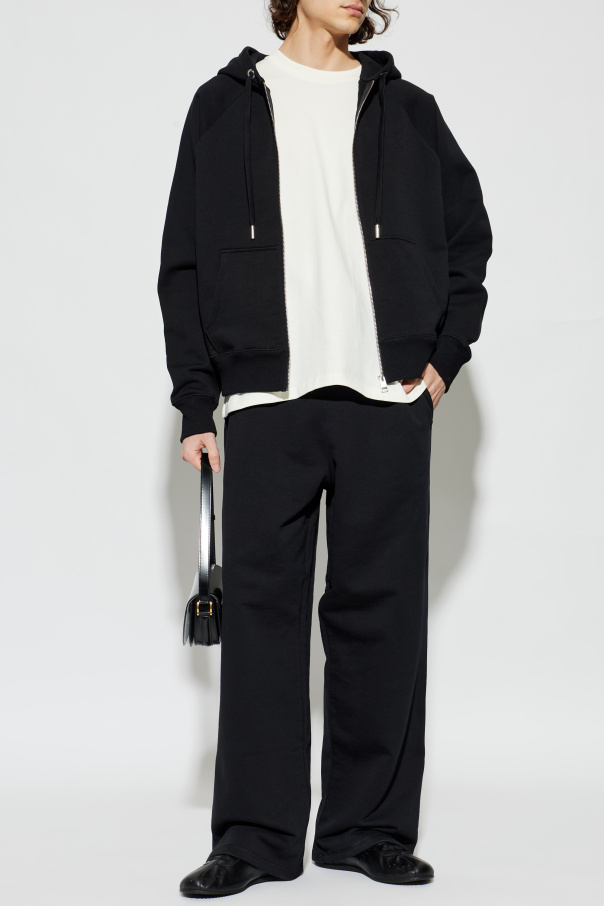 Ami Alexandre Mattiussi Spodnie dresowe z szerokimi nogawkami