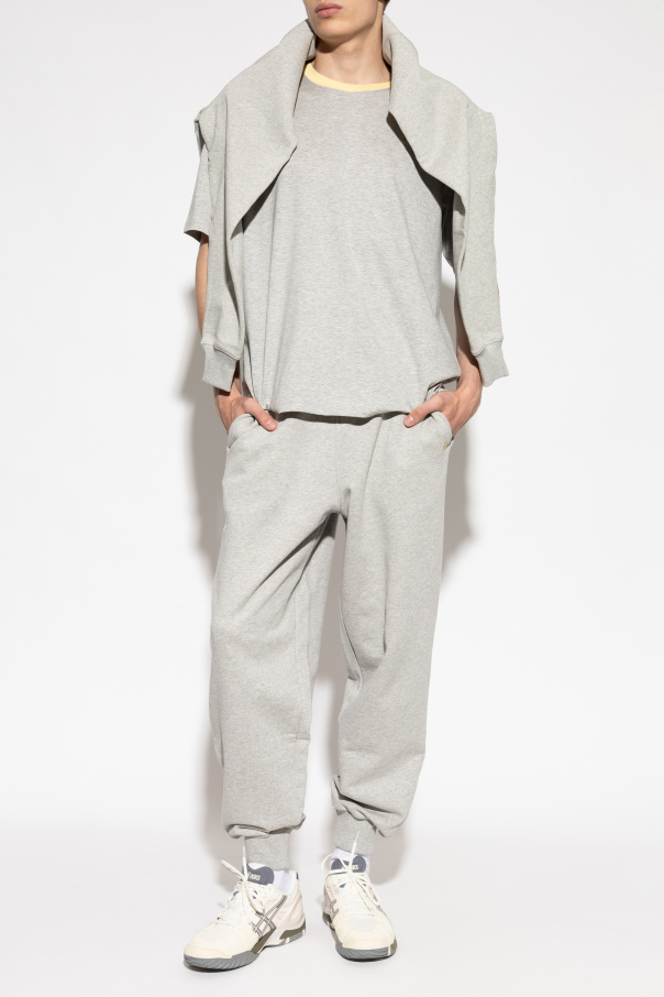 Ami Alexandre Mattiussi Sweatpants with embroidered logo