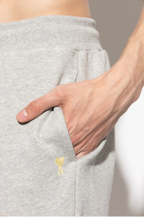 Ami Alexandre Mattiussi Sweatpants with embroidered logo