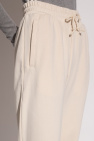 ADIDAS Originals beige Sweatpants with logo