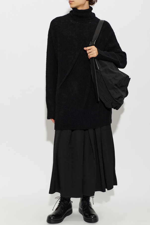 Yohji Yamamoto Wollhose mit weitem Bein
