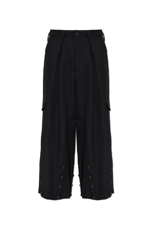 Yohji Yamamoto Wool cargo trousers