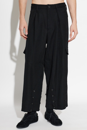 Yohji Yamamoto Wool cargo trousers