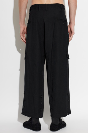 Yohji Yamamoto Wool cargo trousers