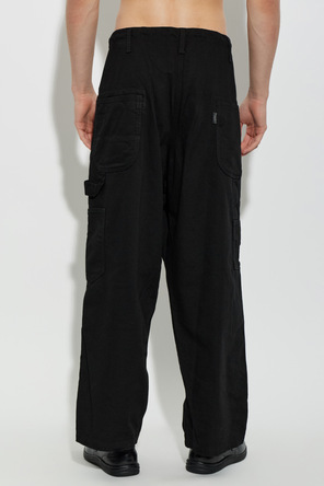 Yohji Yamamoto Cotton loose-fit trousers