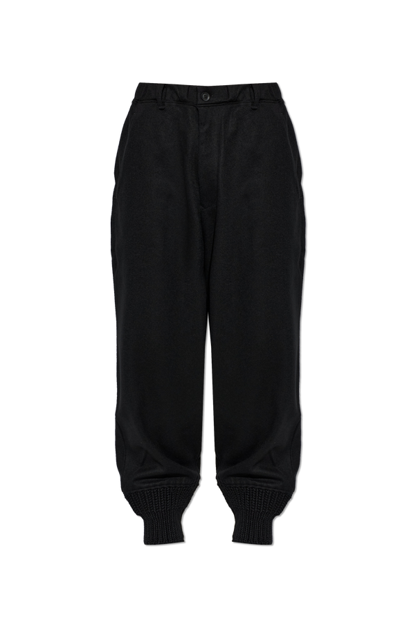 Yohji Yamamoto Wełniane spodnie