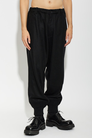 Yohji Yamamoto Wełniane spodnie