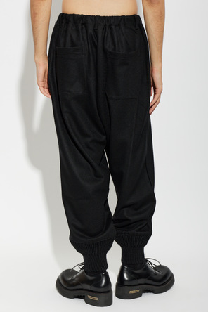 Yohji Yamamoto Wełniane spodnie