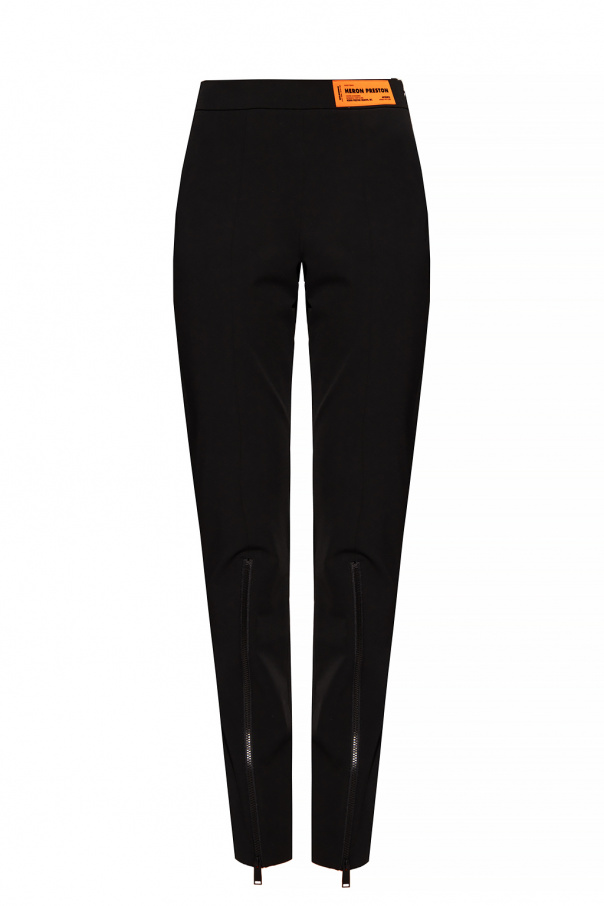 Cinnamon Spice Balance 7 8 Leggings - Trousers with zip details