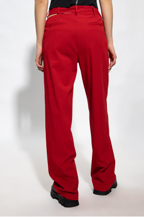 Heron Preston Trousers Sleep with cut-outs