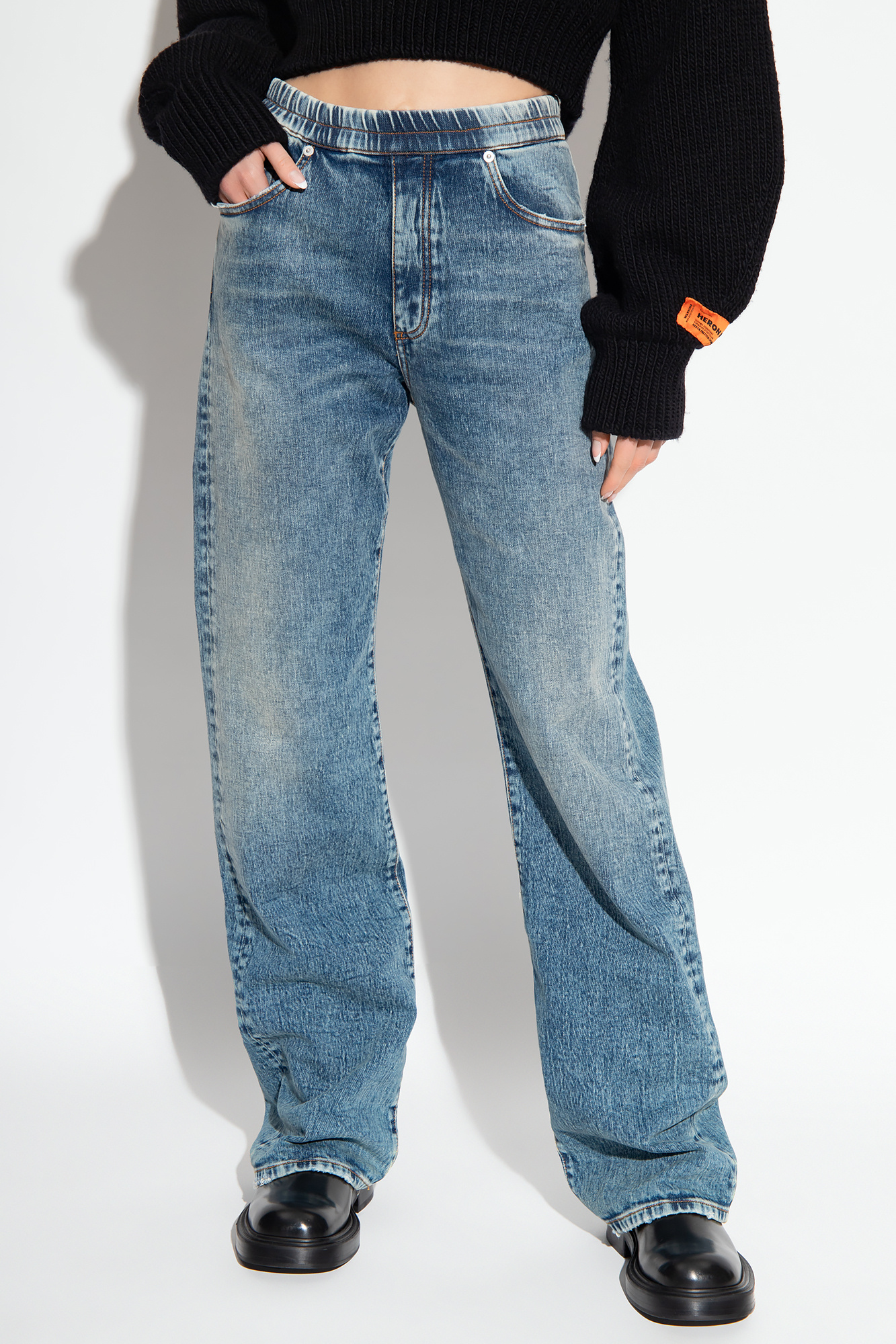 Heron Preston Jeans with logo