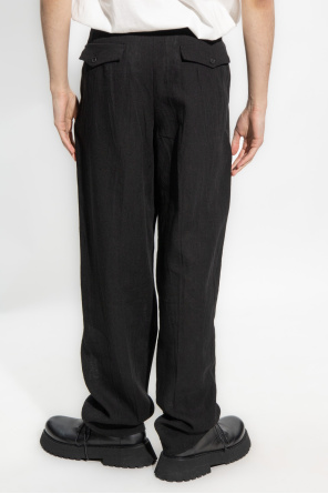 Yohji Yamamoto Lniane spodnie