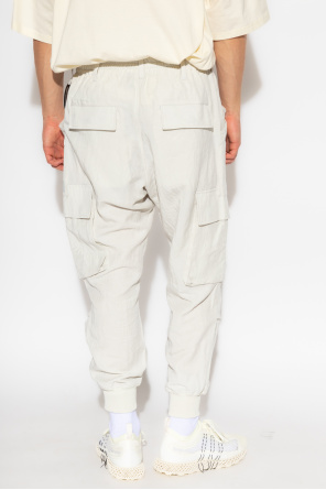Y-3 Yohji Yamamoto Sleeve trousers with logo