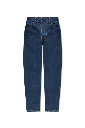 Jeans mit schmal zulaufendem Bein