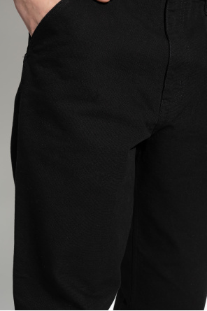 Carhartt WIP Slvrlake ripped detailing straight-leg jeans