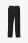 dkny tapered cropped leg trousers item