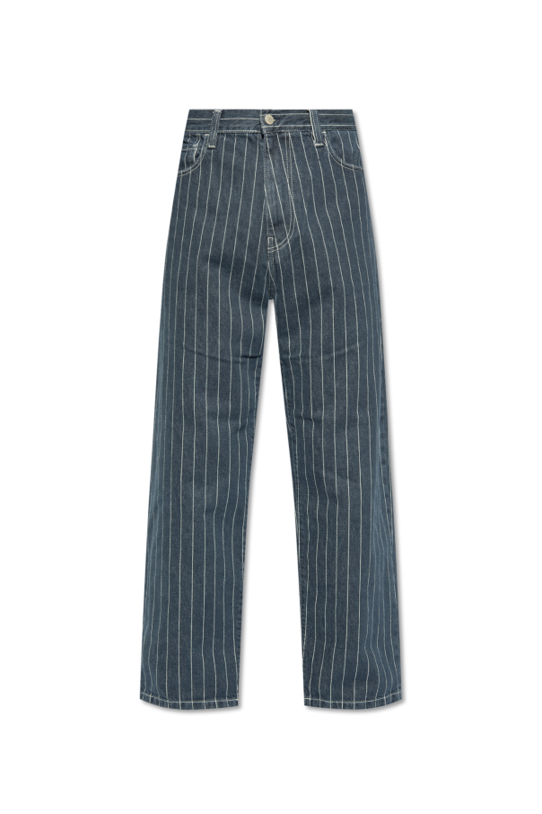 Carhartt WIP Jeansy ze wzorem w pasy