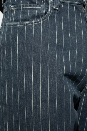 Carhartt WIP Jeansy ze wzorem w pasy