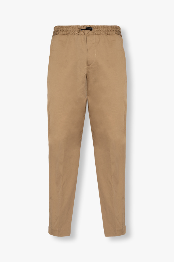 Moncler Trousers with popelina pockets