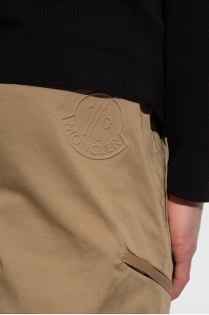 Moncler stretch trousers with multiple pockets