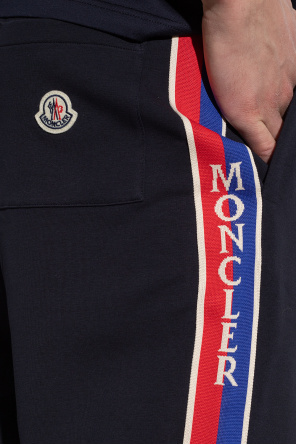 Moncler Bermuda Jeans Premium Com Cordão Ajustável com bolsos laterais e traseiros para levar o essencial