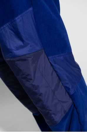 Moncler Grenoble Elastic Waist Patterned Shorts Mini Pocket Cotton