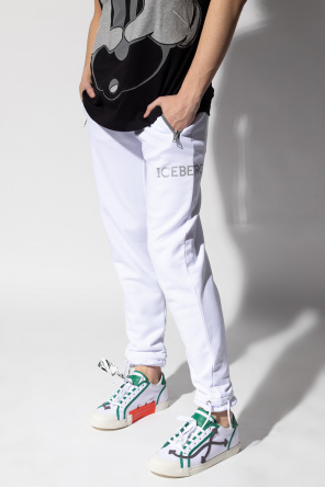 Iceberg Sweatpants with logo