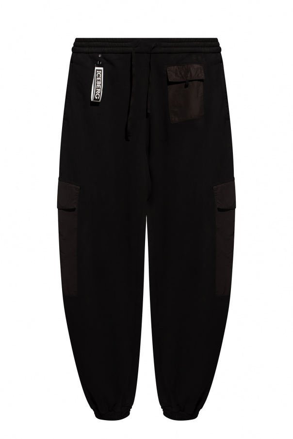 Iceberg Sweatpants with logo