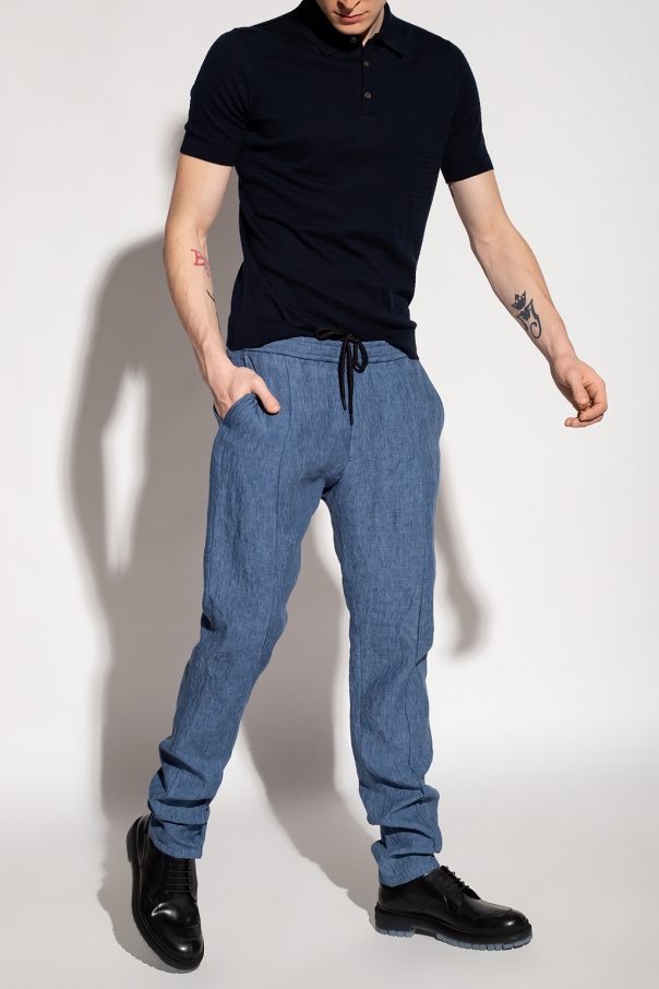 Emporio Armani Linen Running trousers