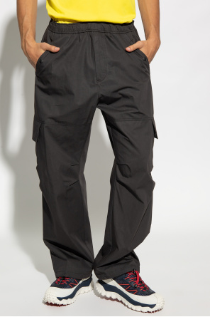 Moncler sommes trousers with multiple pockets