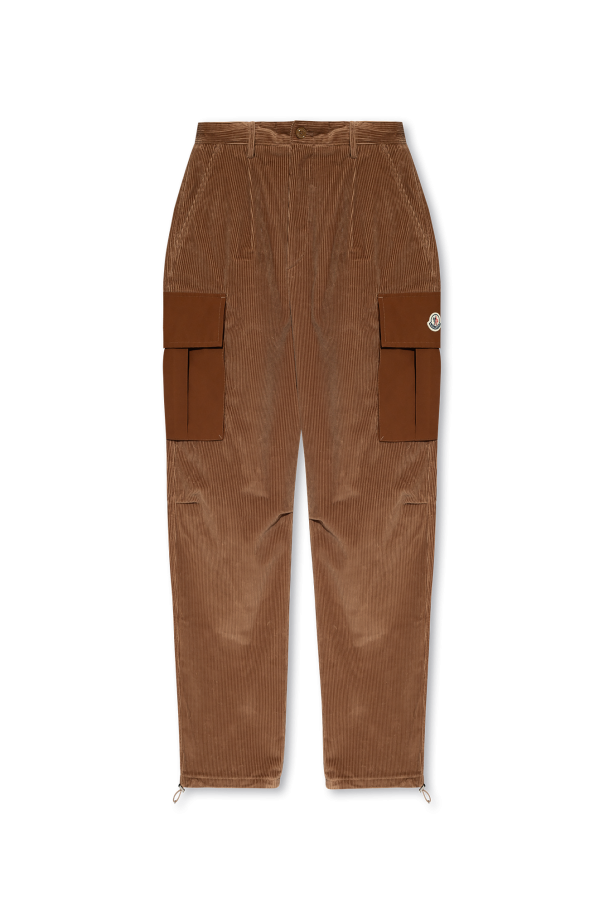 Moncler Corduroy cargo trousers