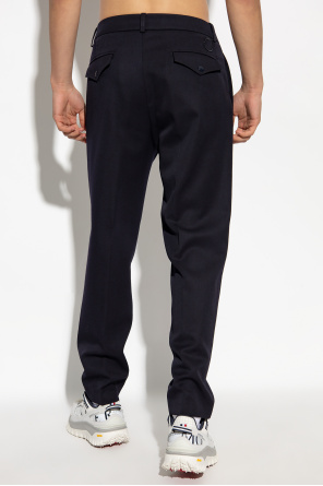 Moncler Wool pleat-front Her trousers