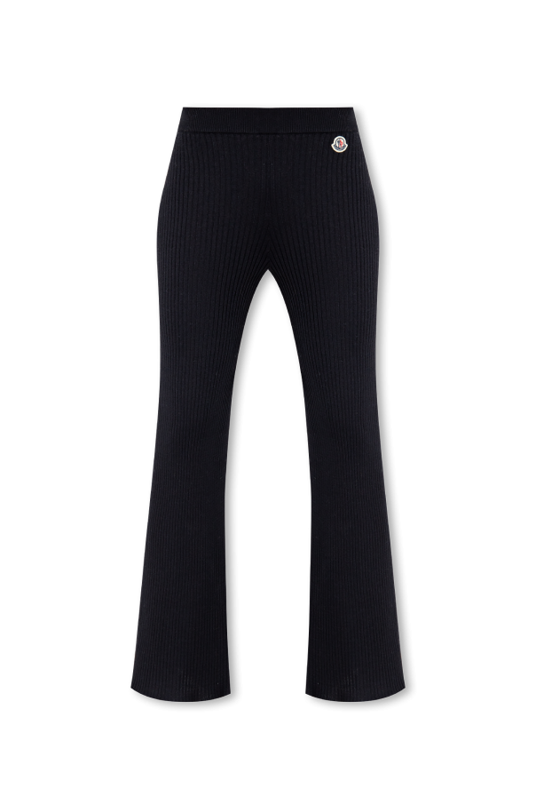 Ribbed trousers od Moncler