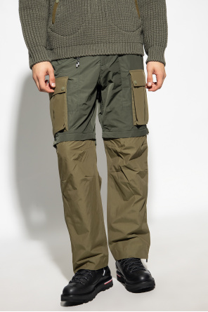 Moncler Genius 1 Style Fleece High-Rise Pants