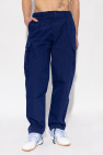 ADIDAS Originals BLUE ‘Blue Version’ collection cargo trousers