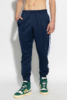 ADIDAS Originals NAVY BLUE Trousers with logo