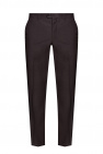 Billionaire Pleat-front trousers with logo