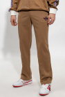ADIDAS Originals BROWN Sweatpants with logo