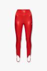 ADIDAS Originals RED ‘Blue Version’ collection leggings with logo