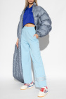 ADIDAS Originals light blue High-waisted sweatpants