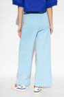 ADIDAS Originals light blue High-waisted sweatpants