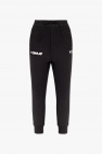 Y-3 Yohji Yamamoto BLACK Sweatpants with logo