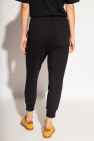 Y-3 Yohji Yamamoto BLACK Sweatpants with logo