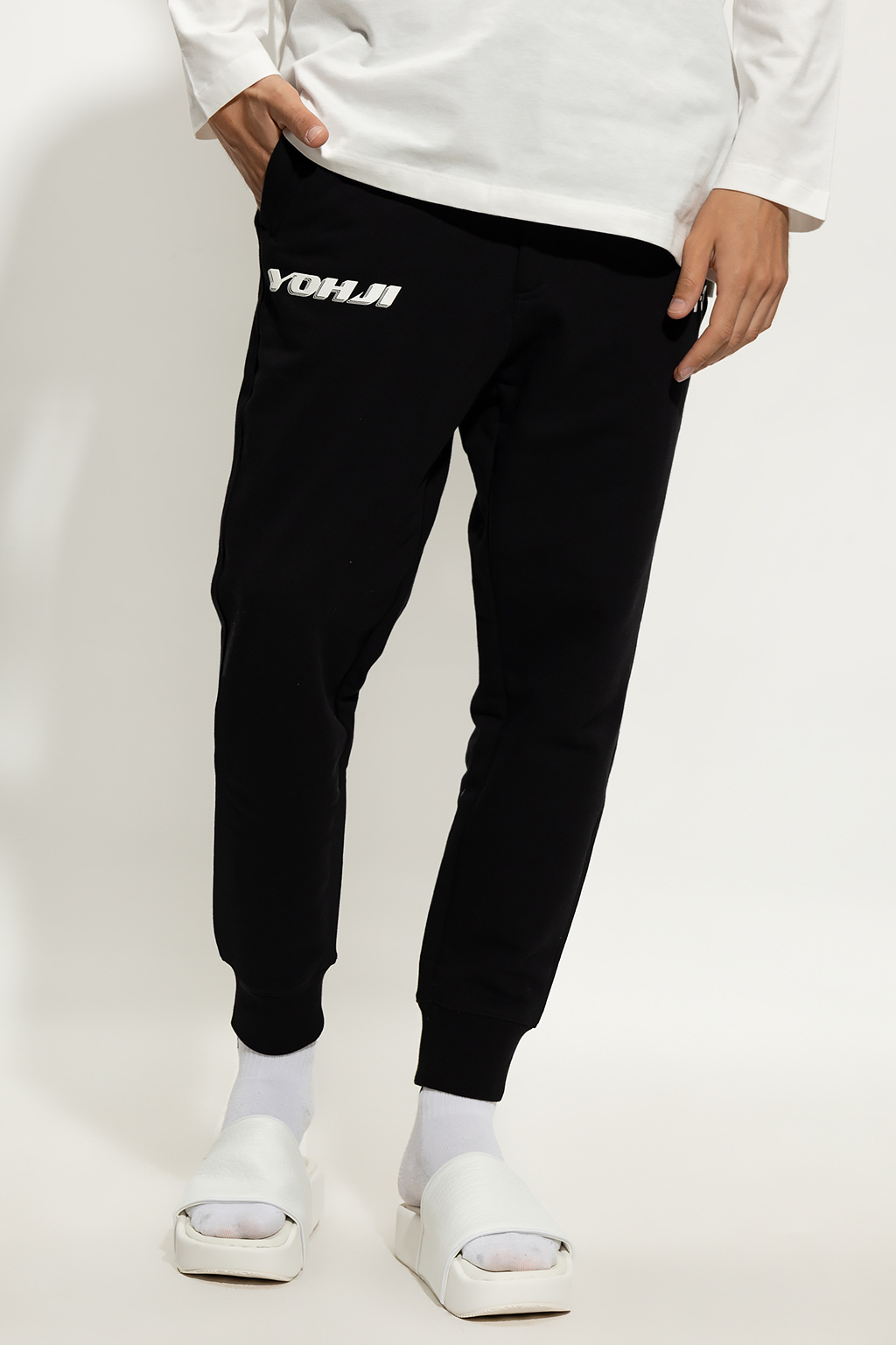 Y-3 Yohji Yamamoto Sweatpants with logo